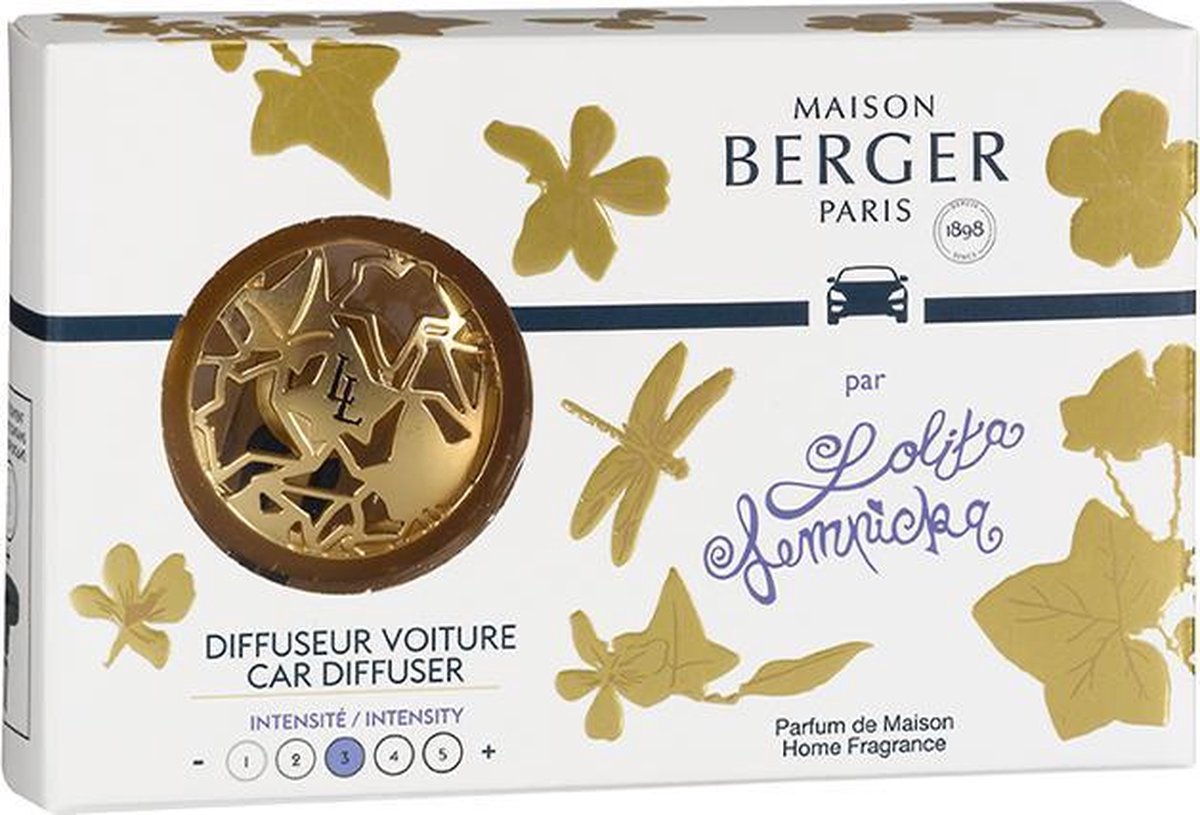 Auto parfum - Lampe Berger - geschenkset - Car diffuser Satiné | bol.com