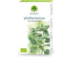 Neuner's Pepermuntthee, Natuurlijk Fris - 1 doosje x 20 zakjes, biologische pepermunt thee, pure kruidenthee.