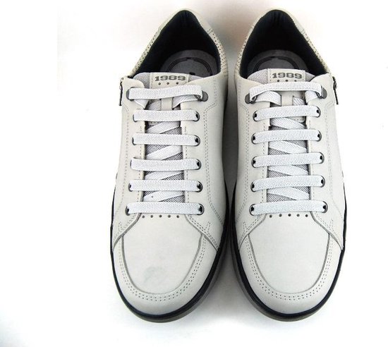 Stravers - Sneakers Heren Maat 47 Beige Grote Maten Sneakers met Rits |  bol.com