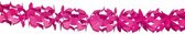 Set van 3x stuks roze feest slinger 6 meter - Kinderfeestje/verjaardag slingers decoratie -  Babyshower/meisje geboren feest versiering