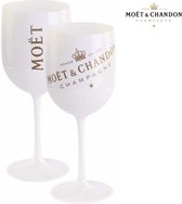Moët & Chandon Champagneglazen - Wit - 10 stuks
