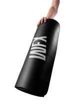 #DoYourFitness dikke yoga mat perfect voor pilates, aerobics, yoga - Yamuna - non-slip, duurzaam, huidvriendelijk, slijtvast - 183 x 61 x 1,5 cm - zwart