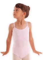 Dancer Dancewear® Balletpakje roze | "Giselle" | Meisje | Met Spaghettibandjes | Maat 104 | 4 jaar
