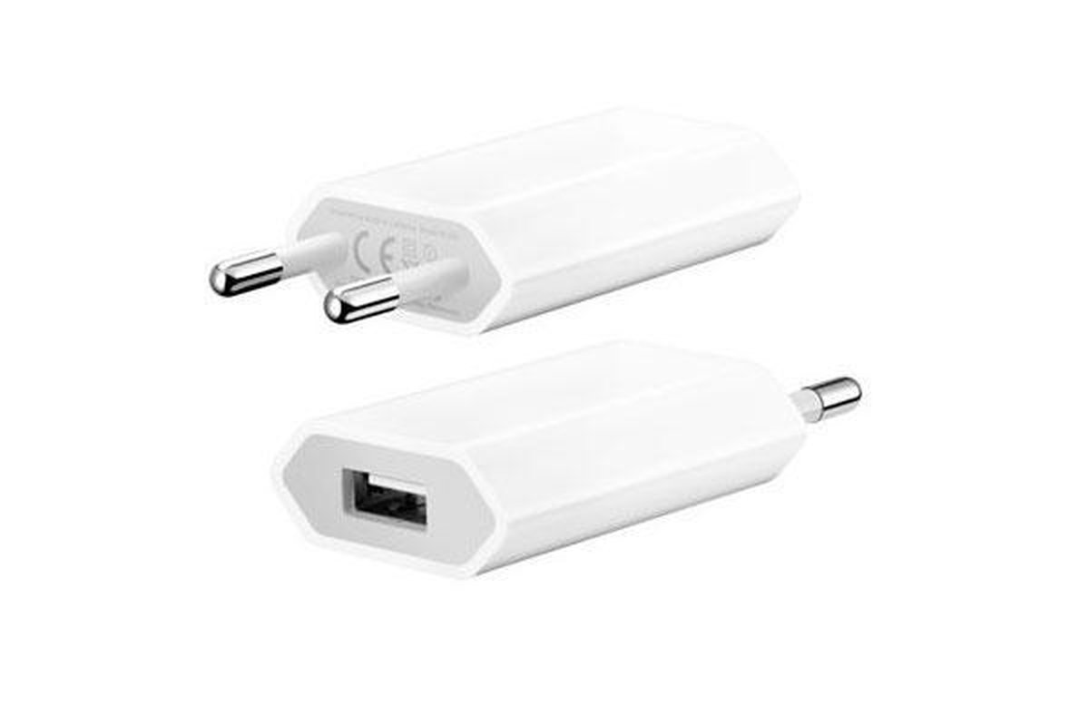 Apple - USB-lichtnetadapter van 5 W - iPhone/iPad oplaad adapter | bol.com