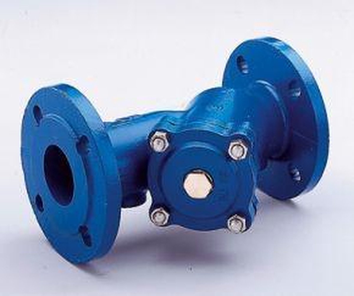Watts - Socla Waterfilter ( Y-filter ) DN125 5 PN16. Gietijzer, RVS filter. Maaswijdte 1,25mm