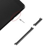 Aan / uit-knop en volumeknop voor Geschikt voor Xiaomi Mi 6 (zwart)