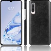 Voor Xiaomi Mi 9 Pro Shockproof Litchi Texture PC + PU Case (zwart)