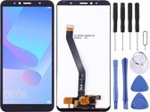 LCD-scherm en Digitizer volledige montage voor Huawei Y6 Prime (2018) (zwart)