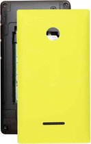 Batterij Achterklep voor Microsoft Lumia 435 (geel)