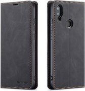 Voor Geschikt voor Xiaomi Redmi Note 7 Forwenw Dream Series Oil Edge Strong Magnetism Horizontal Flip Leather Case with Holder & Card Slots & Wallet & Photo Frame (Black)