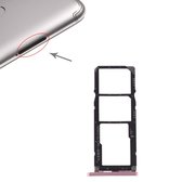 SIM-kaarthouder + SIM-kaarthouder + Micro SD-kaart voor Geschikt voor Xiaomi Redmi S2 (Rose Gold)