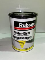 Rubson Water-Dicht | Witte coating voor grondmuren Overwint vocht! -750ml