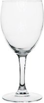 Elegance - Wijnglas - Transparant - 24,5cl - Glas - (set van 6)