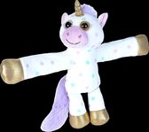 Wild Republic Knuffel Unicorn 20 Cm Pluche Wit/goud/paars