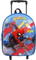 Marvel Trolley-rugzak Spider-man Jongens 31 Cm Polyester Blauw