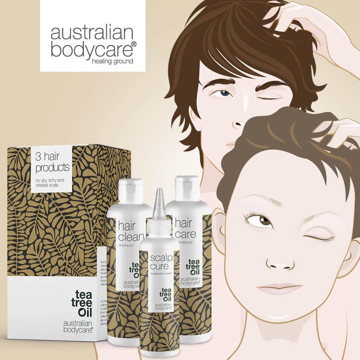 bol.com | Australian Bodycare | Hoofdhuidbehandeling met Tea Tree Oil |  Scalp Serum 150ml +...