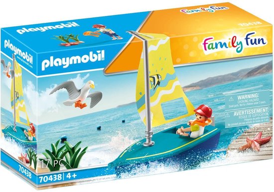 PLAYMOBIL Family Fun Zeilbootje - 70438