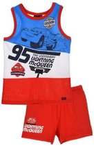 Disney Cars- zomerset - (broek + singlet)- blauw/rood - maat 98