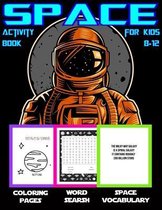 Space Activity Book For Kids 8-12