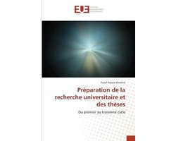 Préparation de la recherche universitaire et des thèses