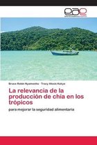 La relevancia de la producción de chía en los trópicos