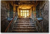 MN Collections - Schilderij - Urbex Photography. - Multicolor - 120 X 80 Cm