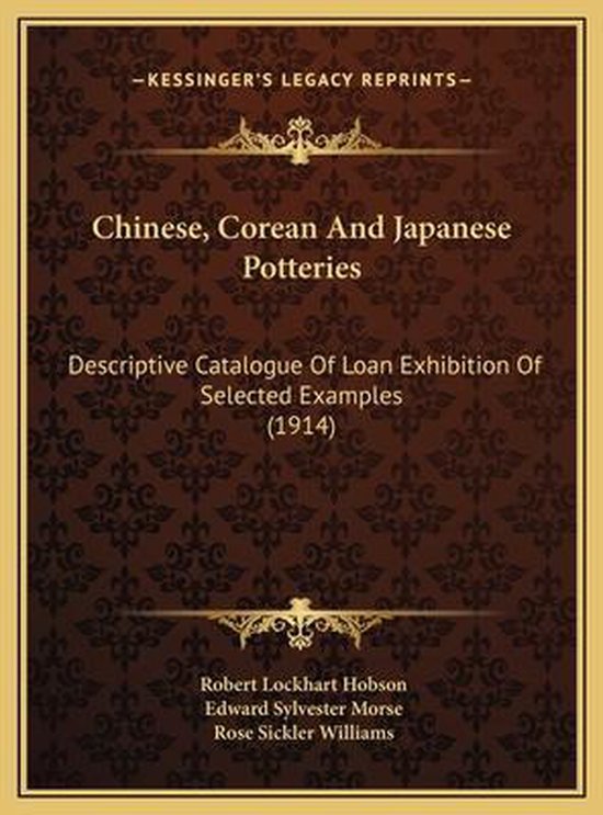Chinese, Corean and Japanese Potteries - cover