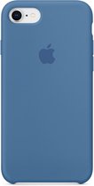 Apple Silicone Backcover iPhone SE (2020) / 8 / 7 hoesje - Denim Blue