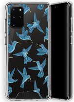 Selencia Zarya Fashion Extra Beschermende Backcover Samsung Galaxy S20 Plus hoesje - Birds