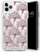 Selencia Zarya Fashion Extra Beschermende Backcover iPhone 11 Pro Max hoesje - Flowers
