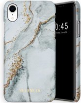 Selencia Maya Fashion Backcover iPhone Xr hoesje - Marble Stone