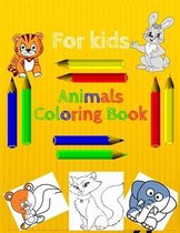 Animals coloring book for kids