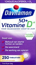 Davitamon Vitamine D 50+ Volwassen - vitamine D3 volwassenen - 250 stuks