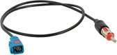 Antenne Adapter kabel DIN(m) - Fakra(f) 50cm ROKA versie