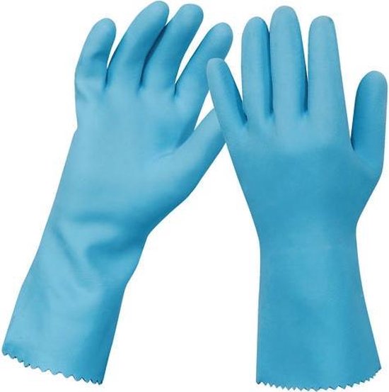 Rubber handschoenen - lang - 10 paar | bol.com