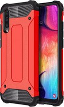 Armor Hybrid Samsung Galaxy A30S / A50 / A50S Hoesje - Rood