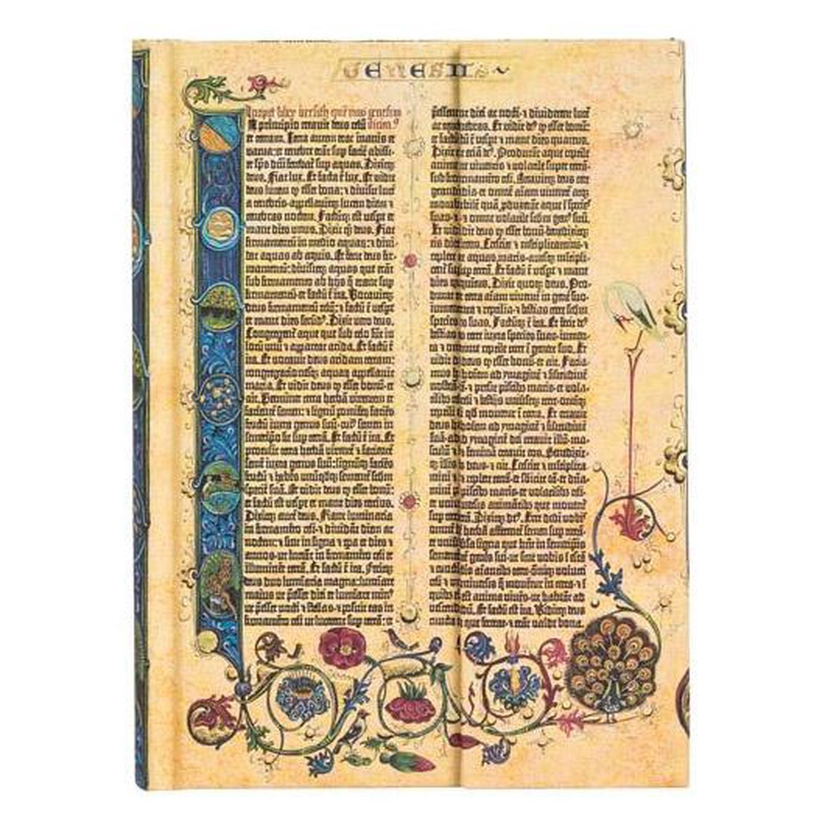 Paperblanks Gutenberg Bible Genesis Midi - Gelinieerd