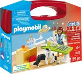 PLAYMOBIL City Life Vet Visit Carry Case