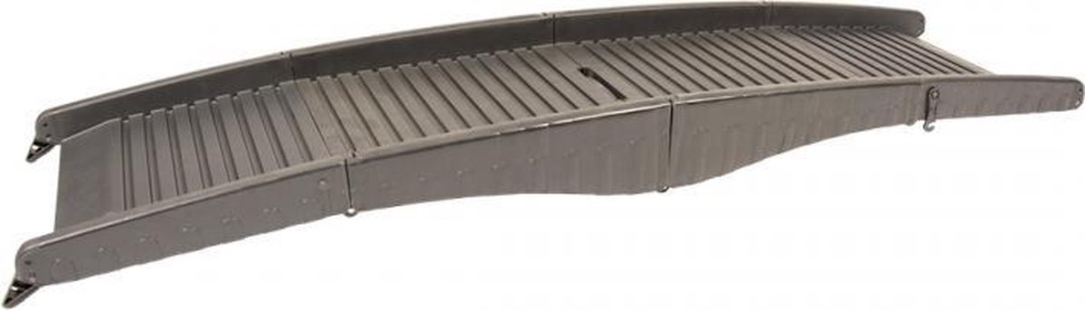 Loopplank auto plastic easy step tot 50kg Grijs 43x40x26cm
