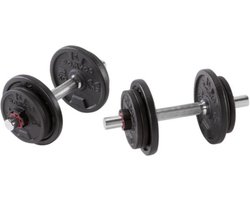 Dumbbell Set - 2 stuks - Halterset - Gewichten - 20kg gewichten -  Professionele... | bol.com