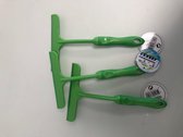3 stuks - zeem - groen