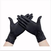 Nitrile black wave handschoenen poeder vrij maat S (100 Stuks)