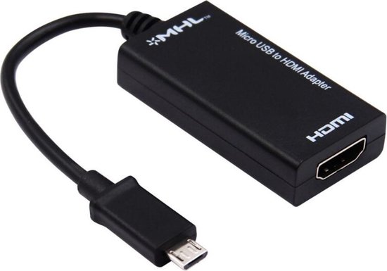 WiseGoods - Micro USB 2.0 Mhl Naar Hdmi Female Kabel Hd 1080P - Android HDMI  Converter... | bol.com