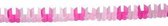 slinger met baby wiegjes roze - 3 m lang / 16 cm hoog - Babyshower