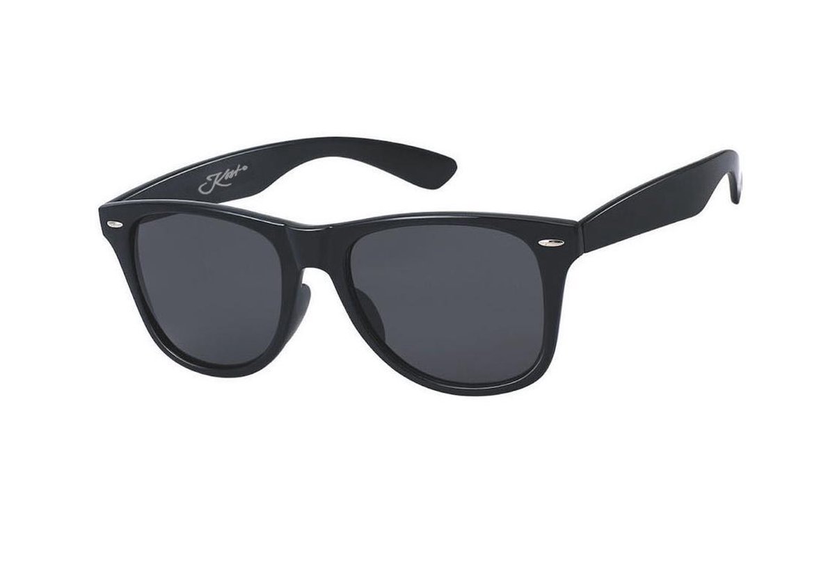 Kost© Trendy - Zonnebril - Wayfarer style met zwarte glazen | bol.com
