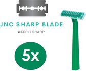 JNC Sharp Blade | Wegwerpscheermjes | 5 Stuks