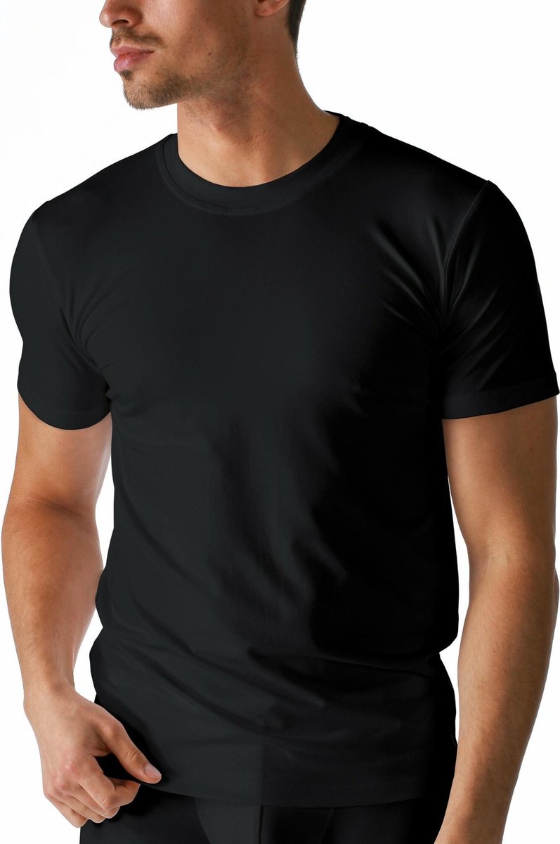 Boru Bamboe T-shirt korte mouw - L - Zwart