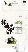 MITOMO Green Tea Essence Face Sheet Mask - Gezichtsmasker - Vermindert Stress,Rimpels en Huidveroudering - Face Mask Beauty - Skincare Rituals - Gezichtsverzorging Masker - 6 Stuks