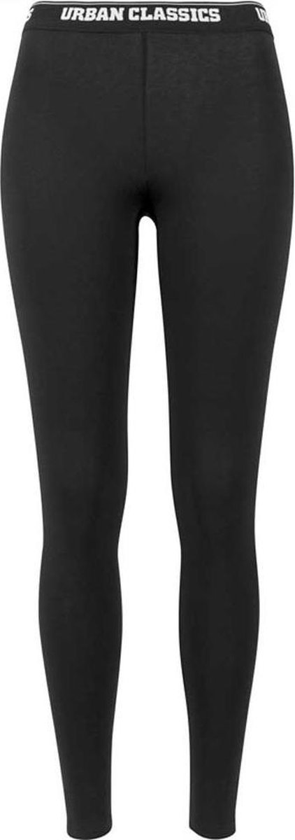 Urban Classics Logo Sportlegging Zwart