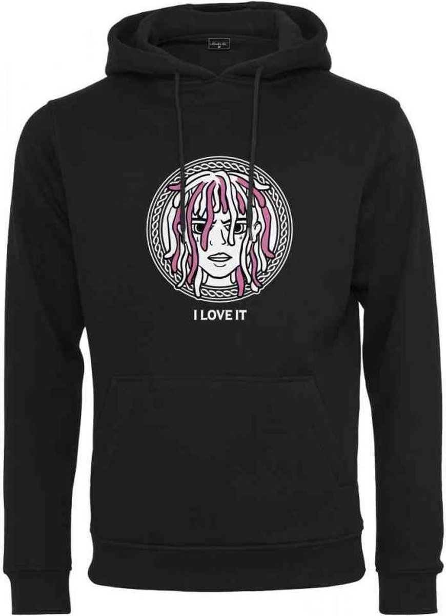 Urban Classics Hoodie/trui -XS- I Love It Zwart
